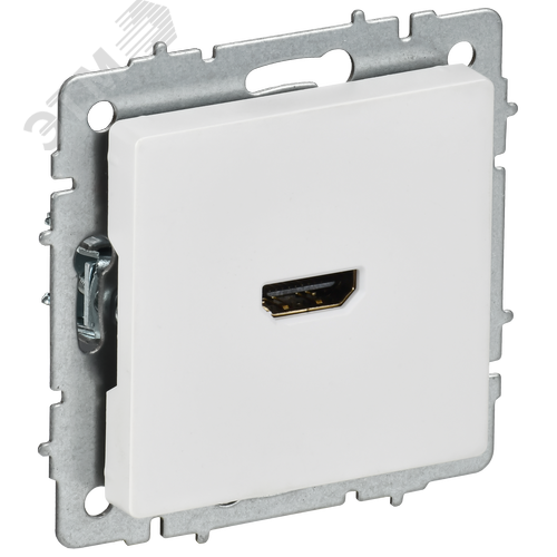 Изображение товара BRITE Розетка HDMI РHDMI-0-БрАБ арктический белый IEK (шт)
