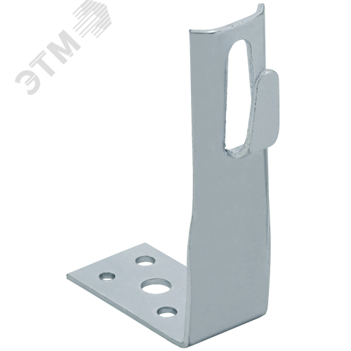 Изображение товара Держатель проводника круглого 6-8 мм угловой h 80 мм оцинкованная сталь HDZ (шт)