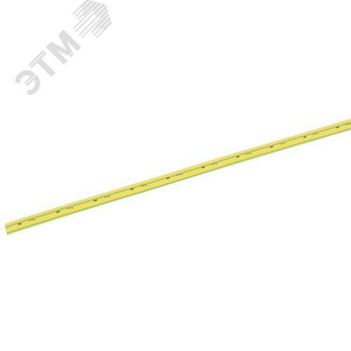 Изображение товара Трубка термоусаживаемая ТТУ 25/12.5 желто-зеленая (1м) (м)