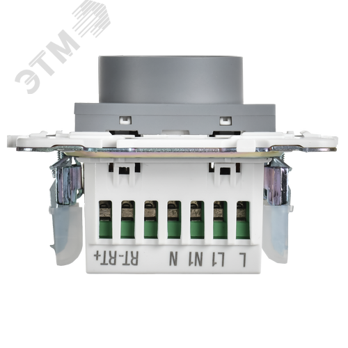 SKANDY Термостат электронный с индикацией SK-T01Gr серый IEK - фото 5