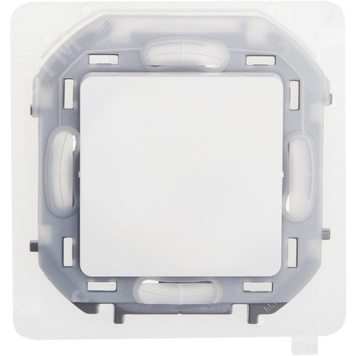 Выключатель 1-клавишный проходной 10АХ IP44 безвинтовое крепление белый INSPIRIA - фото 6