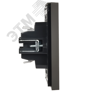 FORTE&PIANO Выключатель 1-клавишный самовозвратный 10А FP310 серый IEK - фото 6