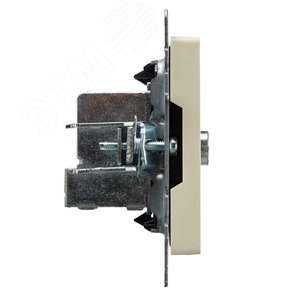 BRITE Розетка TV проходная РТВ10-0-БрКр бежевый - фото 3