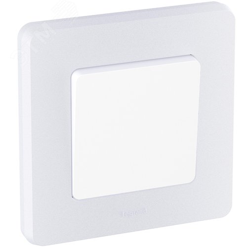Выключатель 1-клавишный 10АХ безвинтовое крепление белый INSPIRIA - фото 6