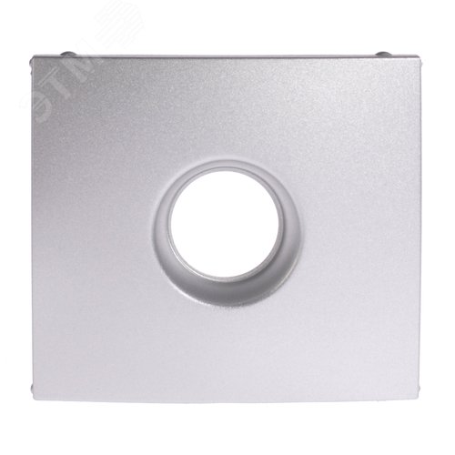 Изображение товара Лицевая панель для розетки TV алюминий VALENA (шт)