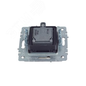 BRITE Розетка двойная TV+SAT РТВ/РСп12-БрА алюминий - фото 5