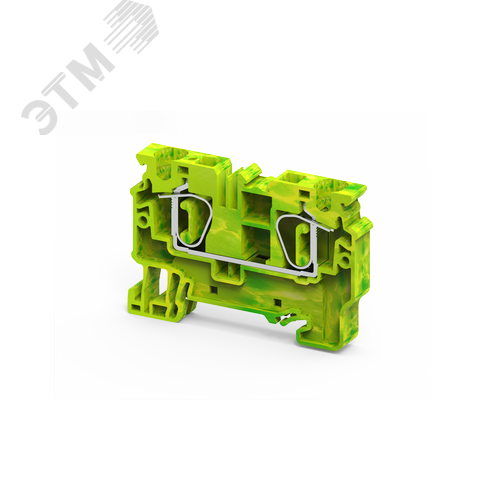 ARMAFIX Клемма пружинная CX6 PE 6мм2 проходная заземляющая IEK - фото 1