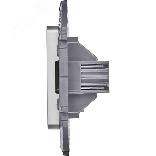 Розетка телефонная RJ11 алюминий INSPIRIA - фото 5