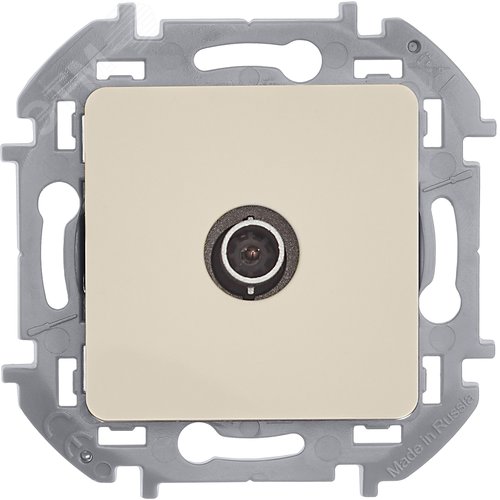 Розетка TV тип звезда слоновая кость INSPIRIA - фото 6