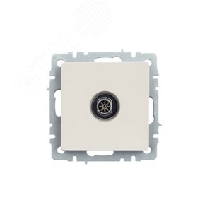 BRITE Розетка TV оконечная РТВ11-0-БрЖ жемчуг - фото 2