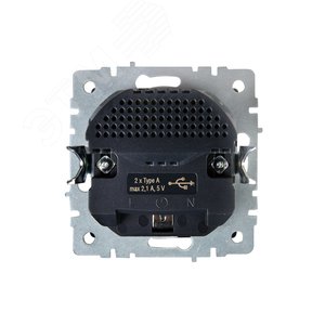 BRITE Розетка с заземлением с защитными шторками 16А с USB A+A 2,1А РЮш10-1-БрЖ жемчуг - фото 4