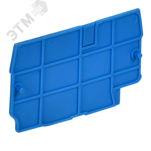 ARMAFIX Заглушка EPCX4-4 BU для колодки клеммной CP/CX4-4 синяя IEK - фото 2