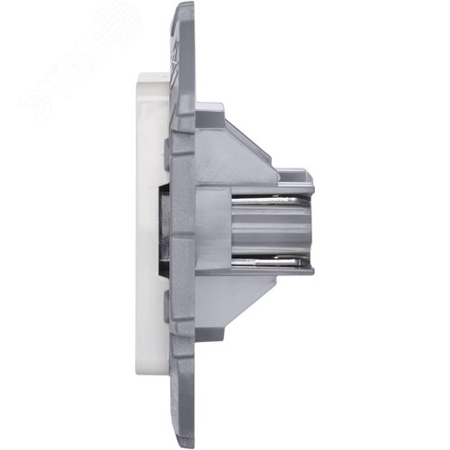 Розетка телефонная RJ11 белый INSPIRIA - фото 5