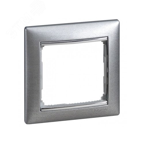 Изображение товара Рамка 1местная алюминий матовый VALENA DIY (шт)
