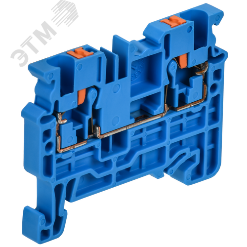 ARMAFIX Клемма пружинная CX2.5-4 BU 2,5мм2 четырехконтактная синяя IEK - фото 3