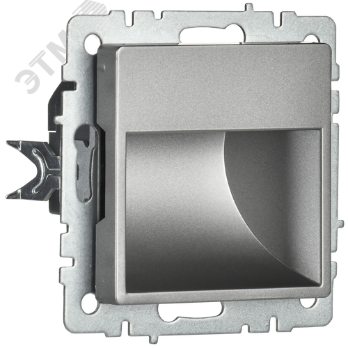 BRITE Подсветка LED встраиваемая ПЛ20-БрС сталь - фото 8