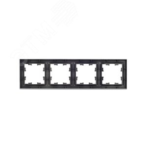 BRITE Рамка 4 поста РУ-4-БрШ шампань - фото 4