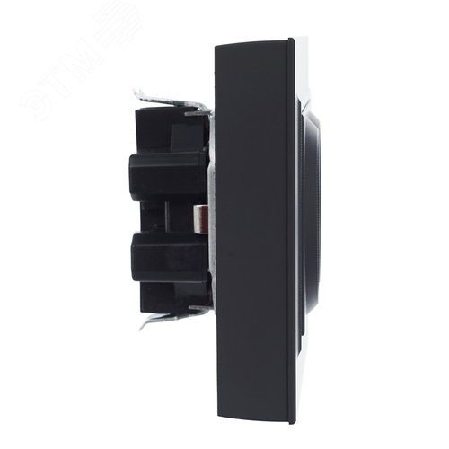 BRITE Розетка двойная с заземлением с защитными шторками 16А в сборе РСш12-3-БрГ графит - фото 9