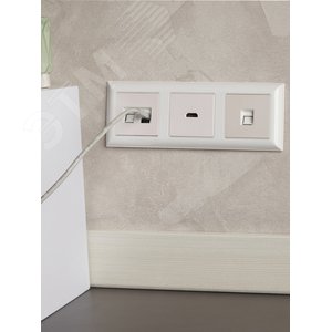 BRITE Рамка 3 поста РУ-3-Бр белый/белый IEK - фото 5