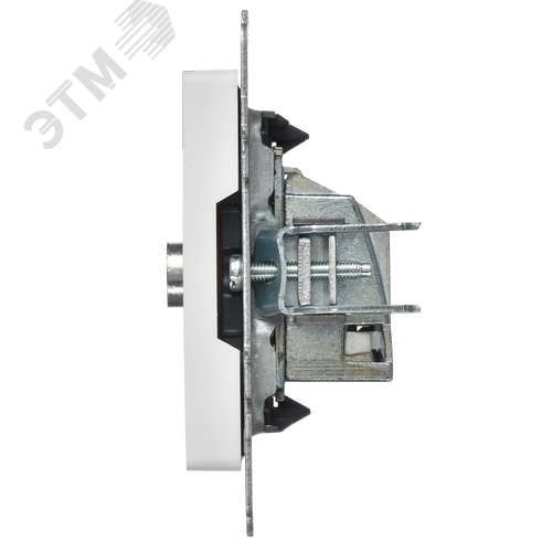 BRITE Розетка TV оконечная РТВ11-0-БрАБ арктический белый IEK - фото 4