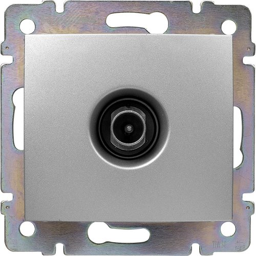 Изображение товара Розетка TV оконечная алюминий VALENA (шт)