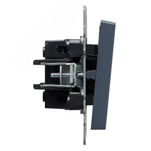 BRITE Выключатель трехклавишный 10А ВС10-3-0-БрМ маренго - фото 3