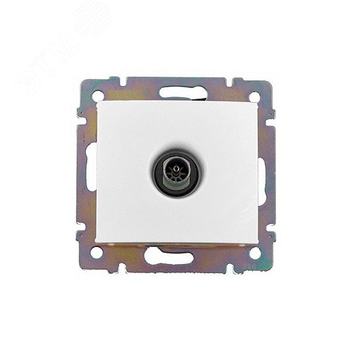 Изображение товара Розетка TV проходная белый VALENA DIY (шт)