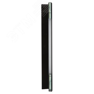 BRITE Рамка 3 поста РУ-3-2-БрЧ стекло черный - фото 4