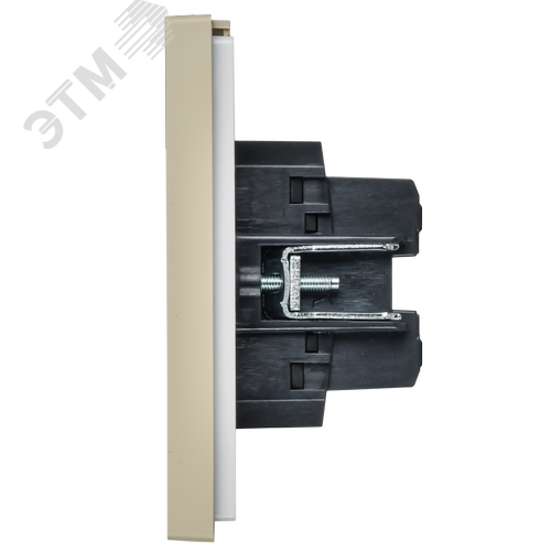 FORTE&PIANO Выключатель 2-клавишный перекрестный 10А FP409 ваниль IEK - фото 5