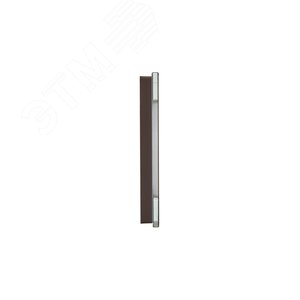 BRITE Рамка 3 поста РУ-3-2-БрТБ стекло темная бронза - фото 4