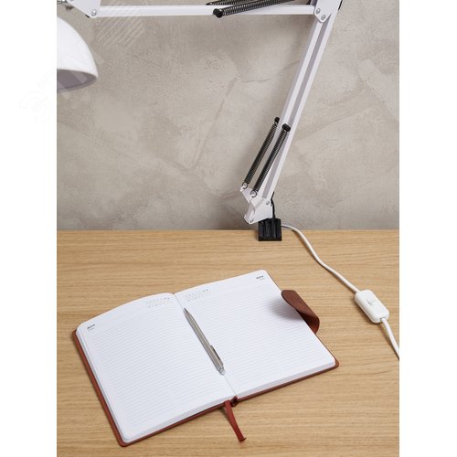 Шнур УШ-1КВ с выключателем 2м ПВС 2х0.75 6А белый - фото 5