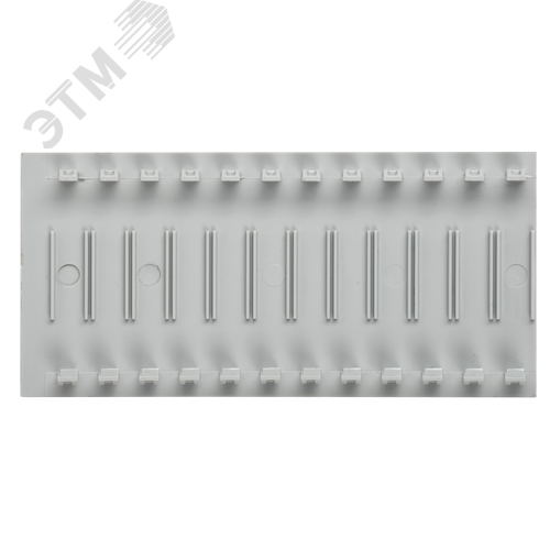 Заглушка 6 модулей серая IEK - фото 4