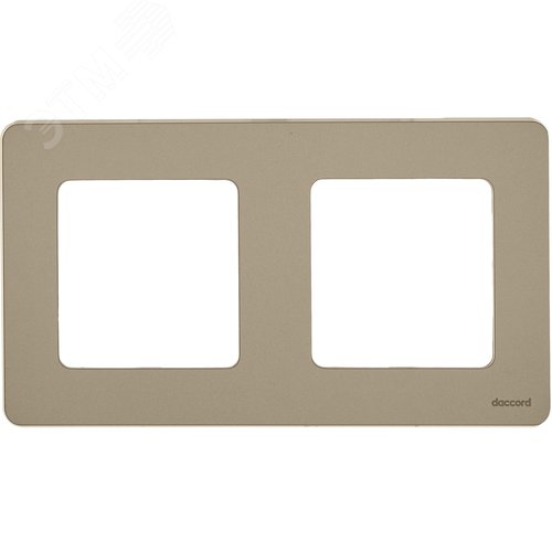 Рамка 2-местная шампань INSPIRIA - фото 2