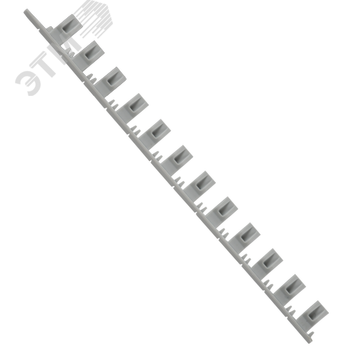 Заглушка 6 модулей серая IEK - фото 2