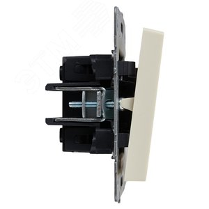 BRITE Выключатель жалюзи 10А ВС10-1-5-БрКр бежевый - фото 3