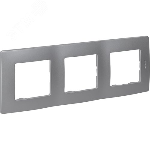 Изображение товара Рамка 3-местная алюминий ETIKA (шт)