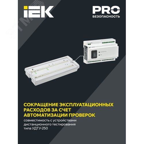 Светильник аварийный ДПА 5042-1 1ч универсальный IP65 - фото 4