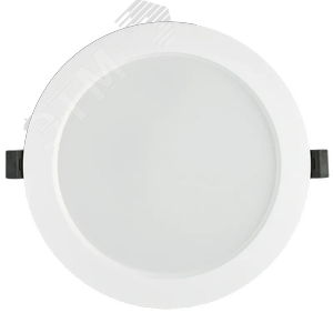 Светильник LED ДВО 1615 белый круг 24Вт 6500К IP20