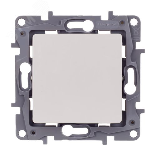 Выключатель 1-клавишный 10АХ перекрестный слоновая кость ETIKA - фото 3