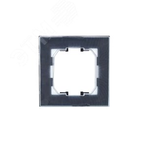 BRITE Рамка 1 пост IP44 РУ-1-БрМ-44 маренго - фото 4