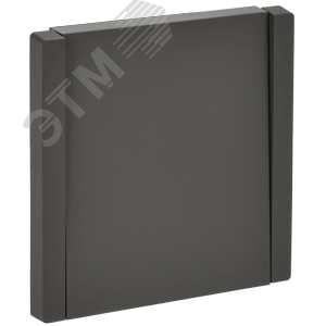 Изображение товара FORTE&PIANO Выключатель 1-клавишный самовозвратный 10А FP310 серый IEK (шт)