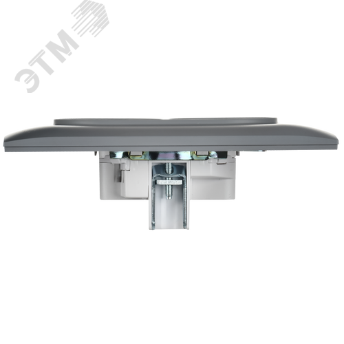 SKANDY Розетка 2-местная без заземления с защитными шторками 10А в сборе SK-R09Gr серый IEK - фото 5