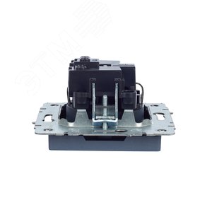 BRITE Розетка с заземлением с защитными шторками 16А РС14-1-0-БрМ маренго - фото 6