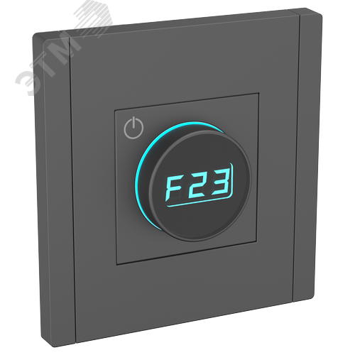 Изображение товара FORTE&PIANO Термостат электронный с индикацией FP352 серый IEK (шт)