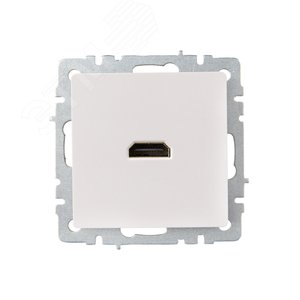 BRITE Розетка HDMI РHDMI-0-БрЖ жемчуг - фото 2