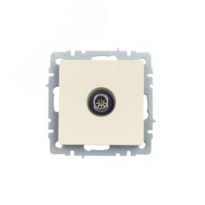 BRITE Розетка TV оконечная РТВ11-0-БрКр бежевый - фото 2