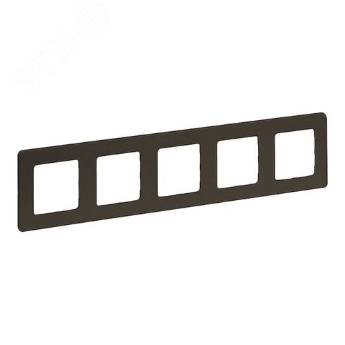 Рамка 5-местная бронза INSPIRIA - фото 1