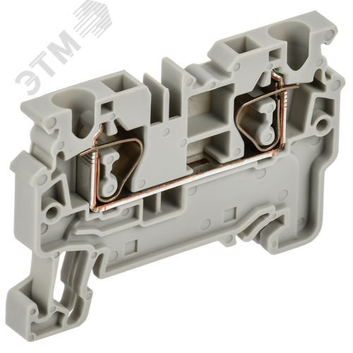 ARMAFIX Клемма пружинная CX6 6мм2 проходная серая IEK - фото 1