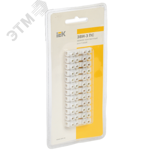 Зажим винтовой ЗВИ-3 1.0-2.5мм.кв 2шт не поддерживает горение - фото 2