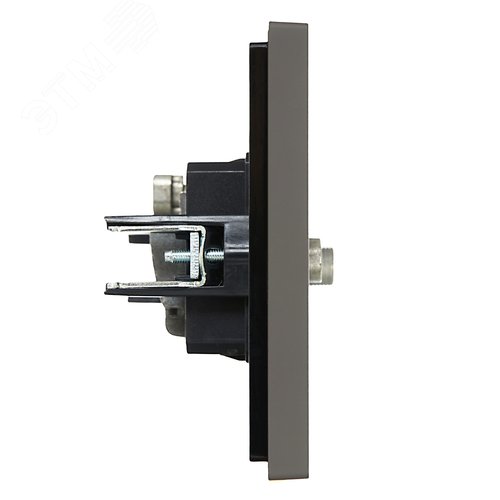 FORTE&PIANO Розетка двойная TV+SAT FP338 серый IEK - фото 2